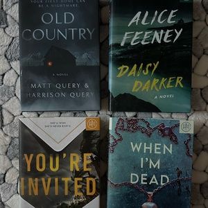 ♥ 4 Hardcover Book Bundle ♥